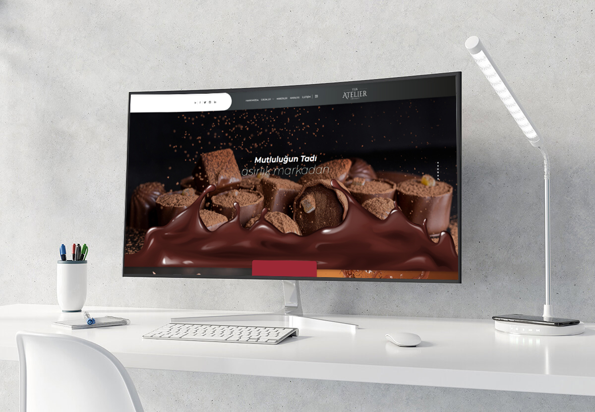 Atelier Chocolate - Ultra Web Siteleri