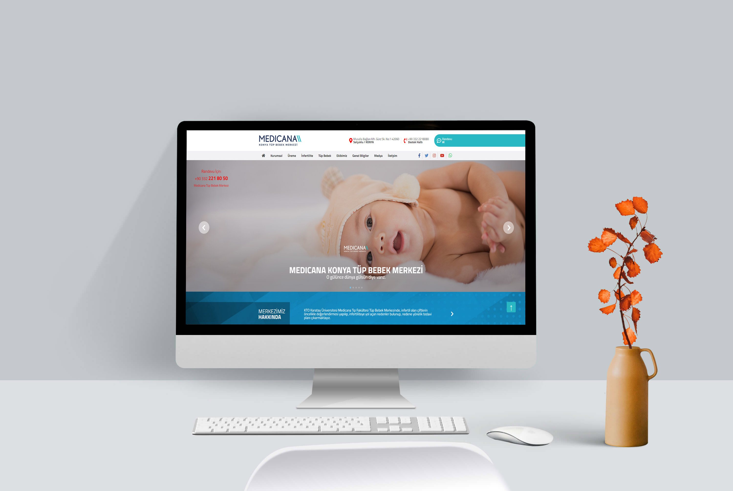 Medicana Konya Tüp Bebek Merkezi - Ultra Web Siteleri
